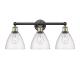 A thumbnail of the Innovations Lighting 616-3W-12-26 Bristol Glass Vanity Black Antique Brass / Seedy