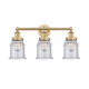 A thumbnail of the Innovations Lighting 616-3W-13-24 Canton Vanity Brushed Brass / Seedy