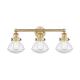 A thumbnail of the Innovations Lighting 616-3W-10-25 Olean Vanity Brushed Brass / Seedy