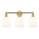 A thumbnail of the Innovations Lighting 616-3W 12 24 Bella Vanity Brushed Brass / Glossy White