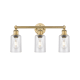 A thumbnail of the Innovations Lighting 616-3W-11-22 Clymer Vanity Brushed Brass / Seedy