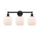 A thumbnail of the Innovations Lighting 616-3W-12-24 Belfast Vanity Matte Black / Matte White