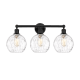 A thumbnail of the Innovations Lighting 616-3W-13-26 Athens Vanity Matte Black / Clear Water Glass