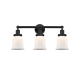 A thumbnail of the Innovations Lighting 616-3W-11-23 Canton Vanity Matte Black / Matte White