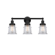 A thumbnail of the Innovations Lighting 616-3W-11-23 Canton Vanity Matte Black / Clear