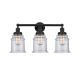 A thumbnail of the Innovations Lighting 616-3W-13-24 Canton Vanity Matte Black / Seedy