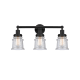 A thumbnail of the Innovations Lighting 616-3W-11-23 Canton Vanity Matte Black / Seedy