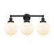 A thumbnail of the Innovations Lighting 616-3W-10-25-L Beacon Vanity Matte Black / Matte White