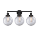 A thumbnail of the Innovations Lighting 616-3W-10-25-L Beacon Vanity Matte Black / Clear