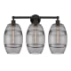 A thumbnail of the Innovations Lighting 616-3W 12 26 Vaz Vanity Matte Black / Light Smoke