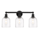 A thumbnail of the Innovations Lighting 616-3W 12 24 Bella Vanity Matte Black / Clear