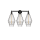 A thumbnail of the Innovations Lighting 616-3W-20-26 Cascade Vanity Matte Black / Clear