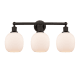 A thumbnail of the Innovations Lighting 616-3W-12-24 Belfast Vanity Oil Rubbed Bronze / Matte White