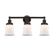 A thumbnail of the Innovations Lighting 616-3W-11-23 Canton Vanity Oil Rubbed Bronze / Matte White