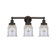 A thumbnail of the Innovations Lighting 616-3W-13-24 Canton Vanity Oil Rubbed Bronze / Seedy