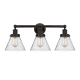 A thumbnail of the Innovations Lighting 616-3W-12-26 Cone Vanity Oil Rubbed Bronze / Seedy