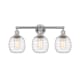 A thumbnail of the Innovations Lighting 616-3W-12-24 Belfast Vanity Polished Chrome / Deco Swirl