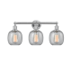 A thumbnail of the Innovations Lighting 616-3W-12-24 Belfast Vanity Polished Chrome / Seedy