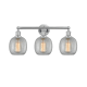 A thumbnail of the Innovations Lighting 616-3W-12-24 Belfast Vanity Polished Chrome / Clear Crackle