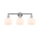 A thumbnail of the Innovations Lighting 616-3W-11-24 Athens Vanity Polished Chrome / Matte White