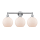 A thumbnail of the Innovations Lighting 616-3W-13-26 Athens Vanity Polished Chrome / Matte White