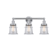 A thumbnail of the Innovations Lighting 616-3W-11-23 Canton Vanity Polished Chrome / Clear