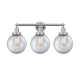 A thumbnail of the Innovations Lighting 616-3W-10-25-L Beacon Vanity Polished Chrome / Clear