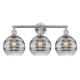 A thumbnail of the Innovations Lighting 616-3W 12 26 Rochester Vanity Polished Chrome / Light Smoke