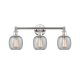 A thumbnail of the Innovations Lighting 616-3W-12-24 Belfast Vanity Polished Nickel / Seedy