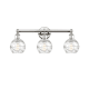 A thumbnail of the Innovations Lighting 616-3W-11-24 Athens Vanity Polished Nickel / Clear Deco Swirl