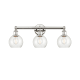 A thumbnail of the Innovations Lighting 616-3W-11-24 Athens Vanity Polished Nickel / Seedy