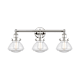 A thumbnail of the Innovations Lighting 616-3W-10-25 Olean Vanity Polished Nickel / Clear