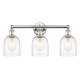 A thumbnail of the Innovations Lighting 616-3W 12 24 Bella Vanity Polished Nickel / Clear