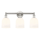 A thumbnail of the Innovations Lighting 616-3W 12 24 Bella Vanity Polished Nickel / Glossy White