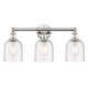 A thumbnail of the Innovations Lighting 616-3W 12 24 Bella Vanity Polished Nickel / Seedy