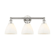 A thumbnail of the Innovations Lighting 616-3W-12-26 Bristol Glass Vanity Polished Nickel / Matte White