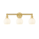 A thumbnail of the Innovations Lighting 616-3W 10 24 White Venetian Vanity Satin Gold