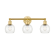 A thumbnail of the Innovations Lighting 616-3W-11-24 Athens Vanity Satin Gold / Clear