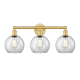 A thumbnail of the Innovations Lighting 616-3W-13-26 Athens Vanity Satin Gold / Clear