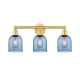 A thumbnail of the Innovations Lighting 616-3W 12 24 Bella Vanity Satin Gold / Princess Blue