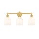 A thumbnail of the Innovations Lighting 616-3W 12 24 Bella Vanity Satin Gold / Glossy White