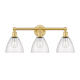 A thumbnail of the Innovations Lighting 616-3W-12-26 Bristol Glass Vanity Satin Gold / Seedy