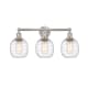 A thumbnail of the Innovations Lighting 616-3W-12-24 Belfast Vanity Brushed Satin Nickel / Deco Swirl