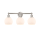 A thumbnail of the Innovations Lighting 616-3W-11-24 Athens Vanity Brushed Satin Nickel / Matte White