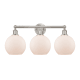 A thumbnail of the Innovations Lighting 616-3W-13-26 Athens Vanity Satin Nickel / Matte White