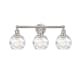 A thumbnail of the Innovations Lighting 616-3W-11-24 Athens Vanity Brushed Satin Nickel / Clear Deco Swirl