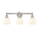 A thumbnail of the Innovations Lighting 616-3W 10 24 White Venetian Vanity Brushed Satin Nickel