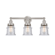 A thumbnail of the Innovations Lighting 616-3W-11-23 Canton Vanity Brushed Satin Nickel / Seedy