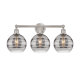 A thumbnail of the Innovations Lighting 616-3W 12 26 Rochester Vanity Satin Nickel / Light Smoke