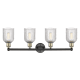 A thumbnail of the Innovations Lighting 616-4W-12-32 Bridal Veil Vanity Alternate Image